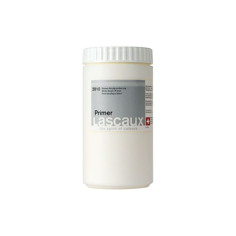 Primer Lascaux - Dispersion résine acrylique pure - 1L et 5L