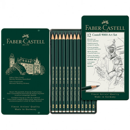 FABER CASTEL SET ART 9000 12 CRAY