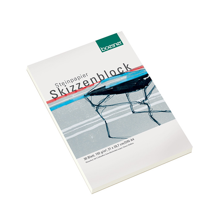 Papier indéchirable et imperméable Steinpapier 192 g/m²
