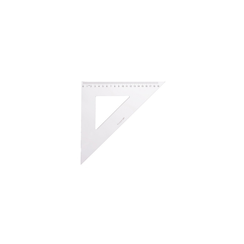 GRAPH'IT EQUERRE GRADUEE 30›-60› 30CM ANTI TACHE/RDA