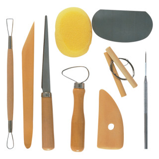 SET DE MODELAGE- 9 PIECES