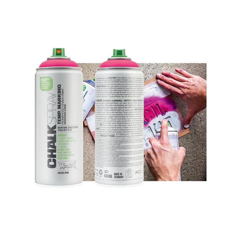 MONTANA CHALK / CRAIE SPRAY 400ML ORANGE