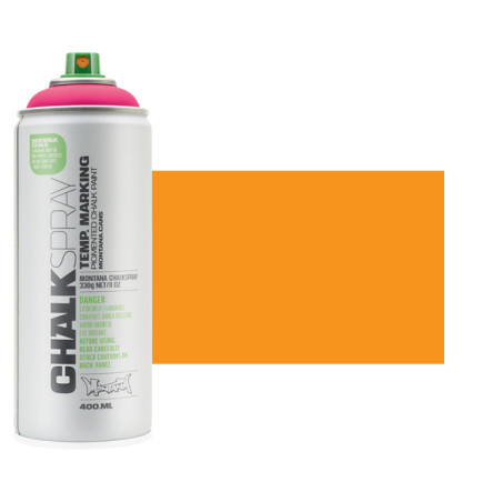 MONTANA CHALK / CRAIE SPRAY 400ML ORANGE