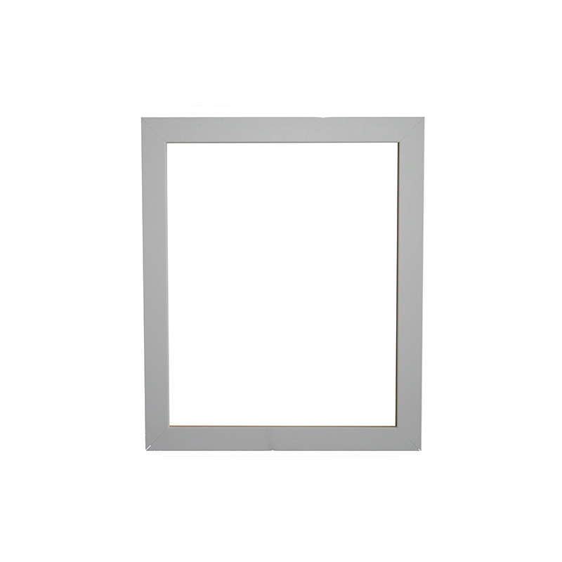 Cadre cube sans verre - Bois noir ou blanc