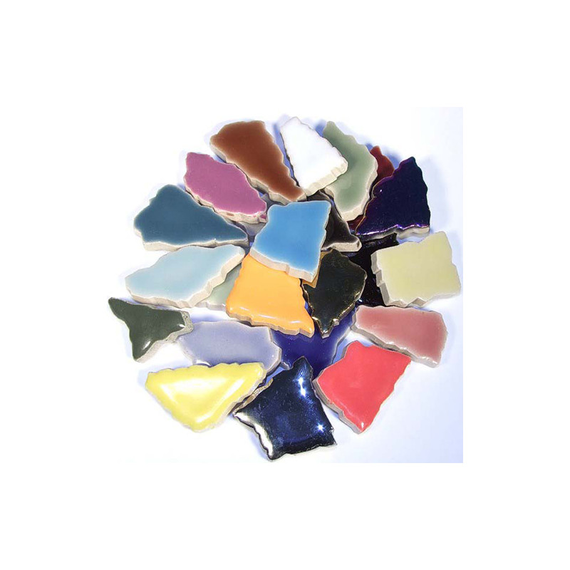 Mosaique ceramique Flip couleur mélangée Tesselle mosaique