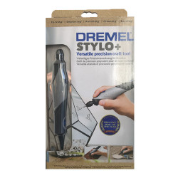 Outil électrique multi-usage Dremel Stylo + de précision pour les loisirs créatifs livré avec 15 accessoires.