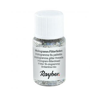 Fils de paillettes Hologramme Rayher - Paillette holographique