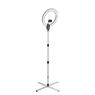 Légère, stable et portative, la <STRONG>lampe Aura Ring Daylight</STRONG> se plie et se range dans son sac de transport comparti