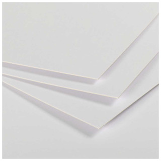 Canson Studio Eco, mat et blanc ivoire, contrecollé sur les deux faces d'un carton bois 575 g/m² (10/10e - 1mm).