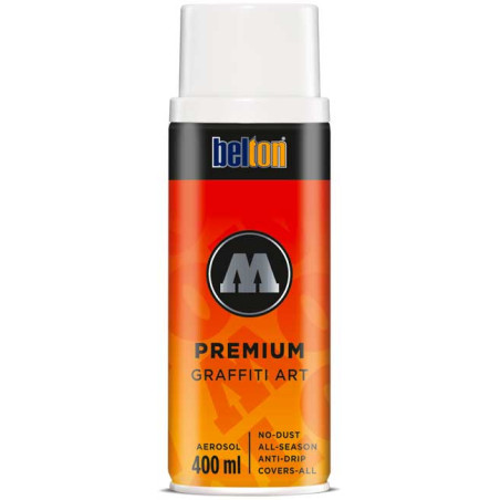 MOLOTOW SPRAY BELTON PREMIUM 400ml  231 SIGNAL WHITE