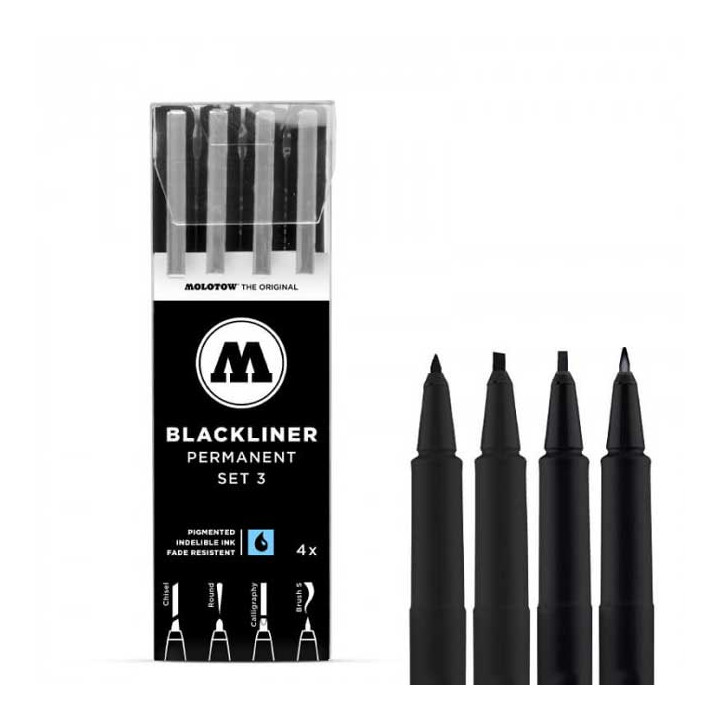 MOLOTOW BLACKLINER SET N°3