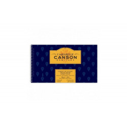Carnet de voyage Canson Héritage 300g 15F 15 x 26 cm