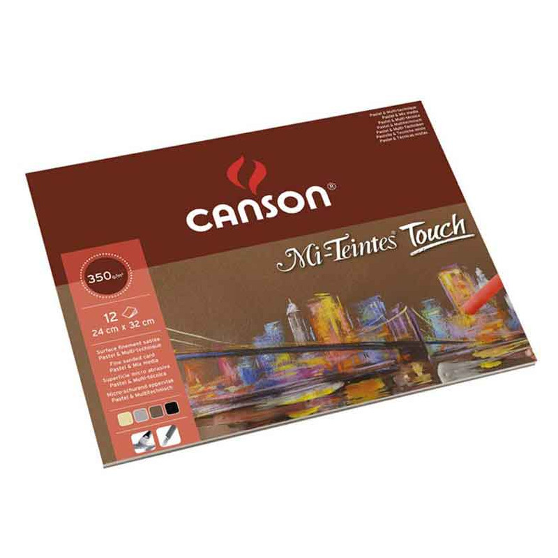Canson Mi-Teintes Touch blocs 335 g/m² 12 feuilles