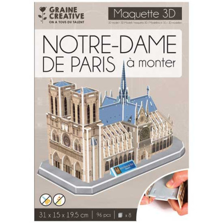 Le monde est à portée de main ! Partez à la découverte de la célèbre Cathédrale <STRONG>Notre-Dame de Paris</STRONG> avec la <ST