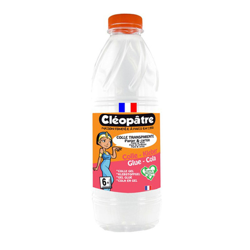 Cléopâtre colle transparente - 80 ml et 1L