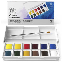 Set de stylos aquarelle avec pointe souple (24 couleurs)