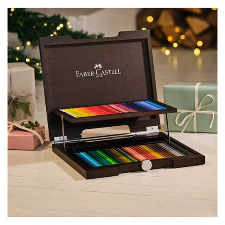 Crayons de couleur Polychromos Coffret bois 250 ans Faber Castell