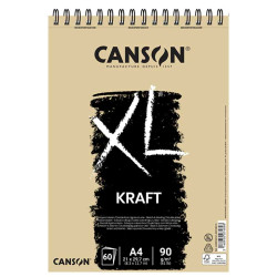 Canson Graduate - Bloc dessin - 20 feuilles - A4 - 120 gr - noir