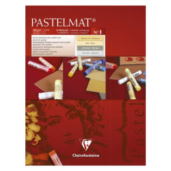 Véritable innovation unique dans le domaine des <STRONG>papiers pour pastels</STRONG>, le <STRONG>papier Pastelmat Clairefontain