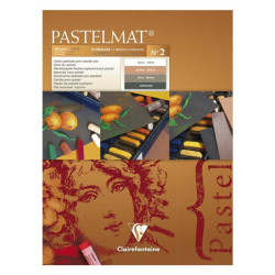 Véritable innovation unique dans le domaine des <STRONG>papiers pour pastels</STRONG>, le <STRONG>papier Pastelmat Clairefontain