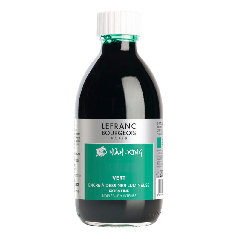 LEFRANC&BOURGOIS ENCRE DE CHINE 250ML 096 VERT