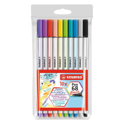 Les <STRONG>feutres Pen 68 Brush STABILO</STRONG> vous permettent de réaliser un nombre incroyable de créations, que ce soit dan