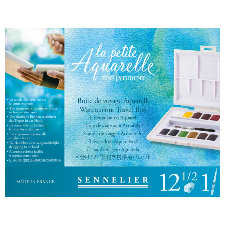 Les <STRONG>coffrets La Petite Aquarelle Sennelier</STRONG> sont parfaits pour s'intitier aux couleurs aquarelles. Ils sont pens