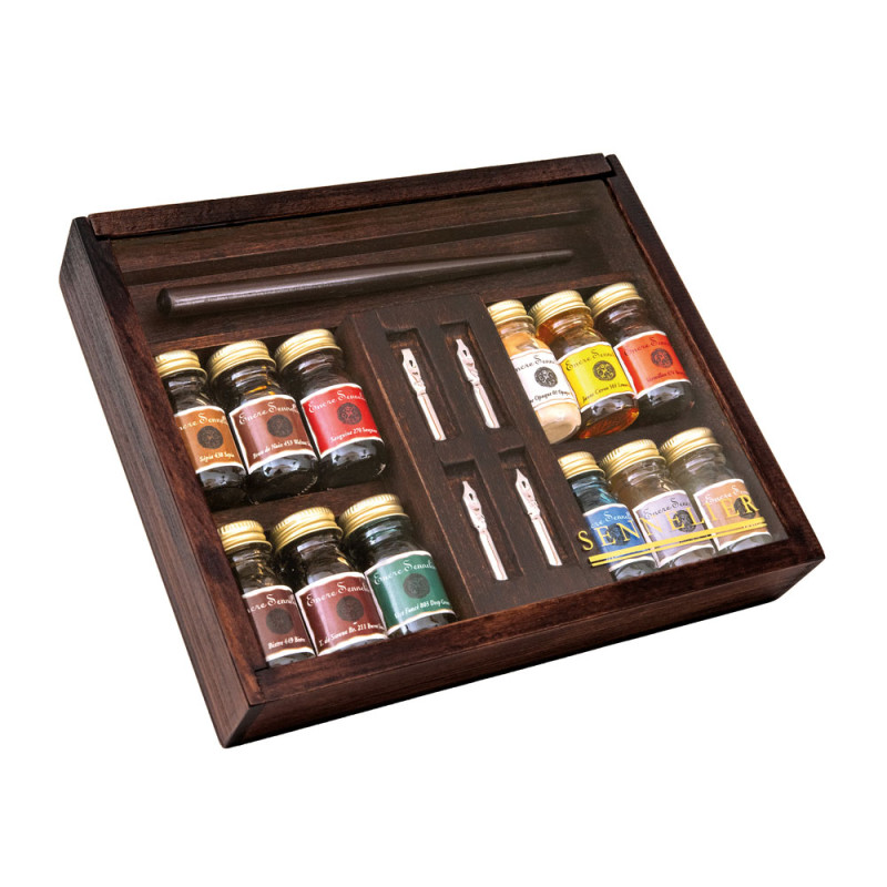 SENNELIER - Set de 5 encres - couleurs Terracotta - Atelier Phuong