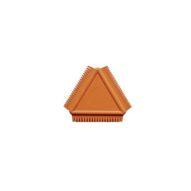 PEIGNE CAOUTCHOUC TRIANGLE