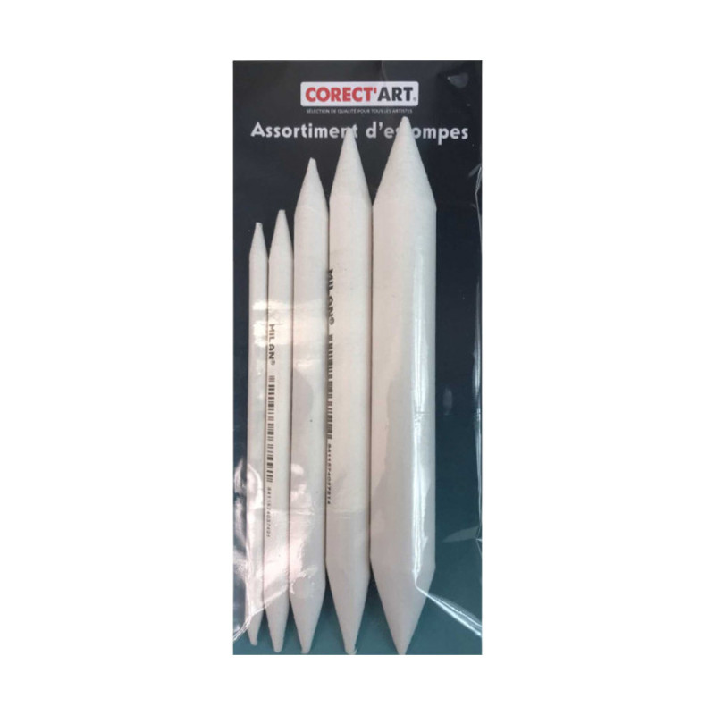 SET DE 4 ESTOMPES SOUPLES