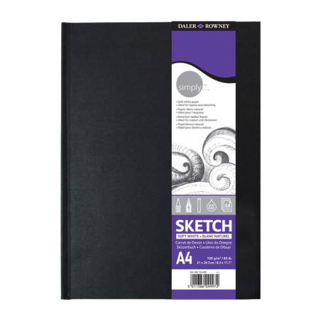Les <STRONG>carnets à dessin Simply Daler Rowney</STRONG> sont parfaits pour l’esquisse et s’emportent partout. Ils sont disponi