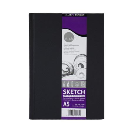 Les <STRONG>carnets à dessin Simply Daler Rowney</STRONG> sont parfaits pour l’esquisse et s’emportent partout. Ils sont disponi