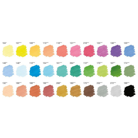 Découvrez le coffret de <STRONG>30 feutres Pitt Artist Pen Dual Marker Faber Castell</STRONG> aux couleurs vives et éclatantes. 