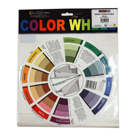 Le disque chromatique, roue des couleurs, ou cercle chromatique, est un outil de référence pour les professionnels et les amateu
