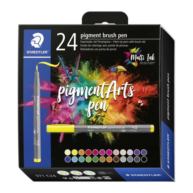 STAEDTLER ETUI DE 24 PIGMENT BRUSH PEN 