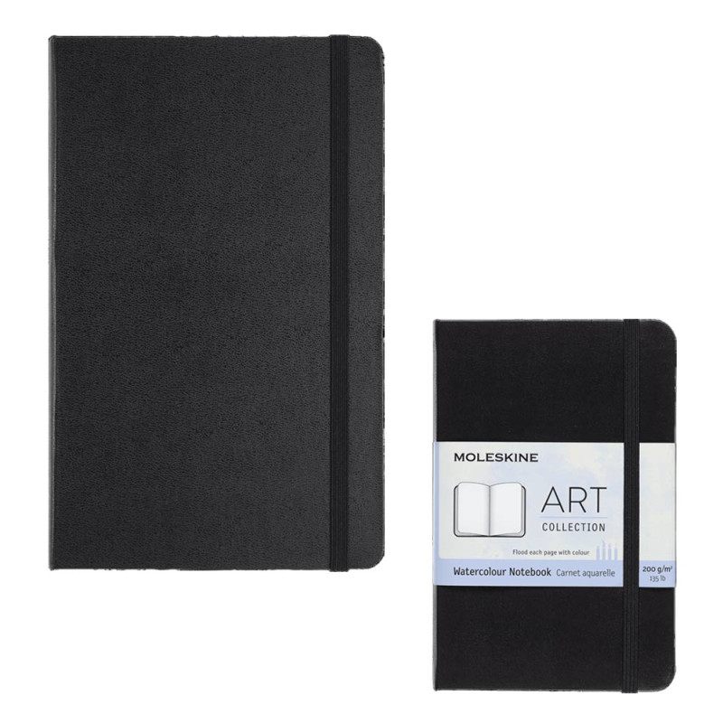 Découvrez le carnet aquarelle Collection Art Moleskine, un carnet de dessin et de peinture idéal pour le voyage. Disponible en 2