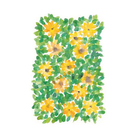 Découvrez le carnet de coloriage inversé « Ambiance Nature », édition Un Dimanche Après-midi, composé d’une cinquantaine d’aquar