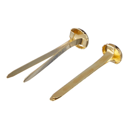 Découvrez la boîte de 40 attaches parisiennes Exacompta, au format 30 mm et de couleur Or. Parfait pour réunir des feuilles ou d