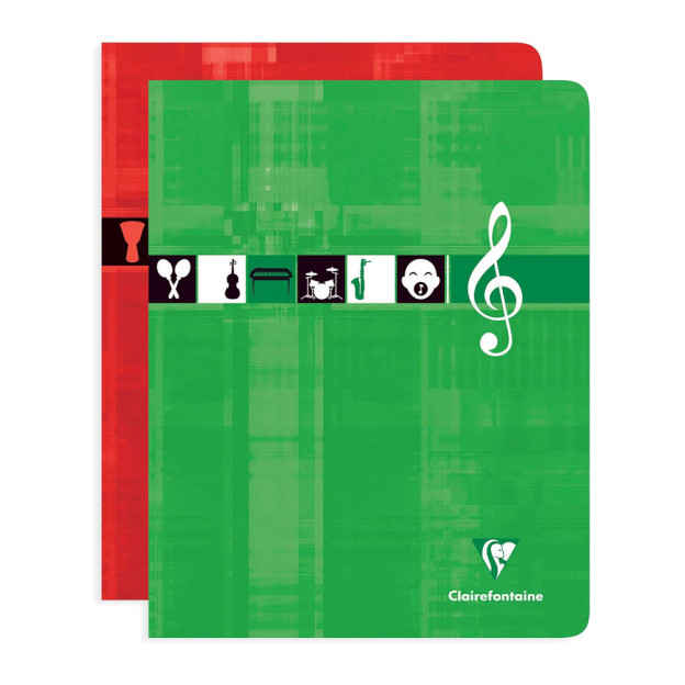 Découvrez le petit cahier de musique et chant Clairefontaine parfait pour les cours d’éducation musicale au collège ou pour l’ap