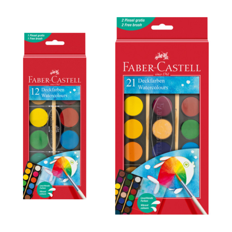 FABER PALETTE 21 PASTILLES GOUACHE 125027