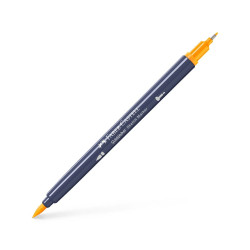 Découvrez le set de 12 feutres Goldfaber Sketch Marker de la marque Faber Castell, des marqueurs à alcool munis d’une double poi