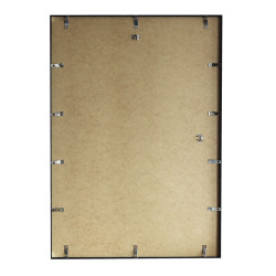 Découvrez les cadres avec verre en aluminium Boesner, finition noir mat, disponibles en différents formats. Parfait pour mettre 