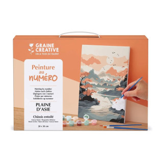 Peinture Par Numéros Plage Voiture 30x40cm - Kit Complet Pour Adultes Et Enfants Débutants