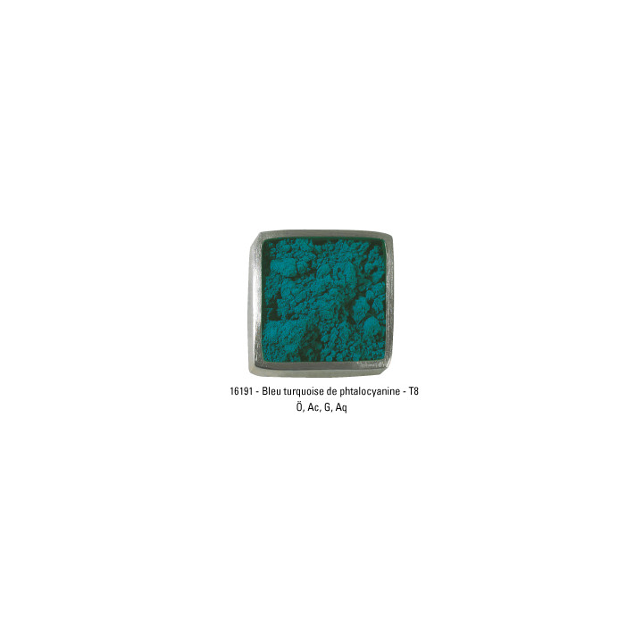 BOESNER PIGMENT 250G 16191TS BLEU TURQ. PHTALO
